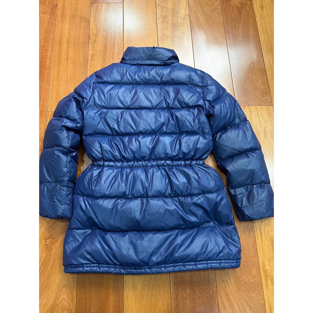 Polo Ralph Lauren Kids Navy Blue Quilted Down Puffer Jacket Size M 8-10 - Picture 3 of 10